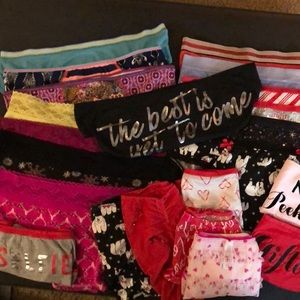 21 Victoria secret hiphugger panties size XL